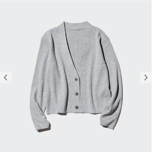 Uniqlo Knit Ribbed Cardigan Longsleeve